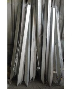 Cọc tiếp địa mạ kẽm nhúng nóng V63x63x6mm dài 2,5m